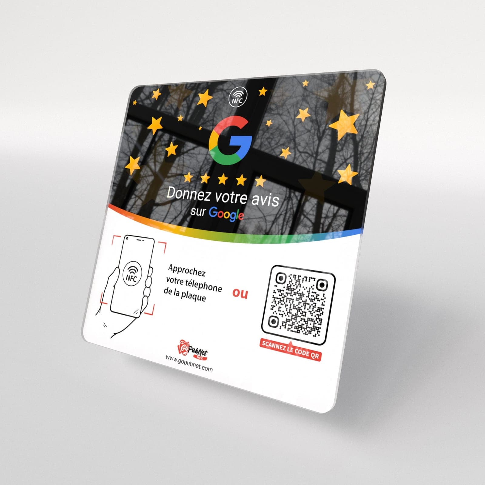 Carte Avis Google