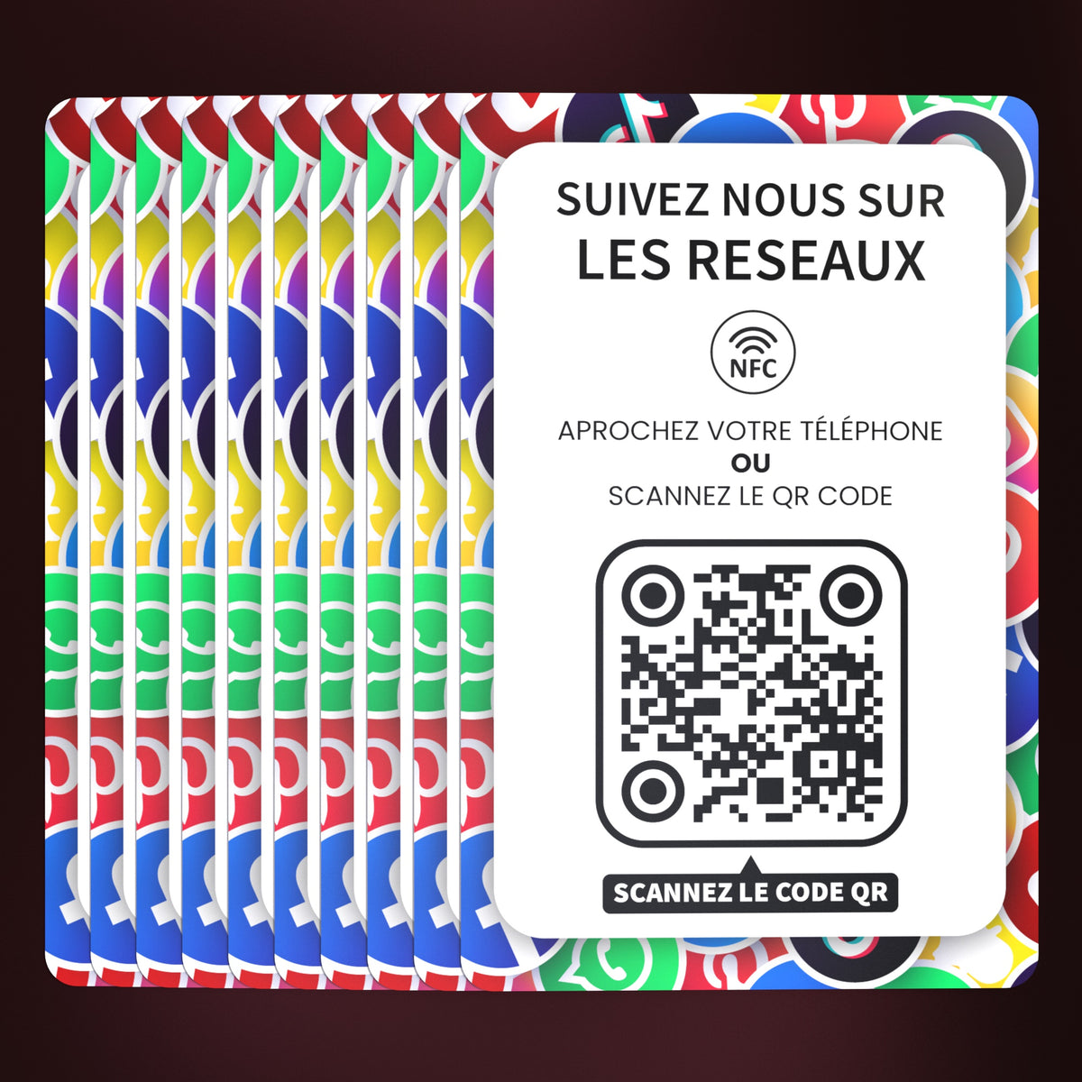 Carte Connectée Multi-Réseaux NFC Gopubnet Style 1