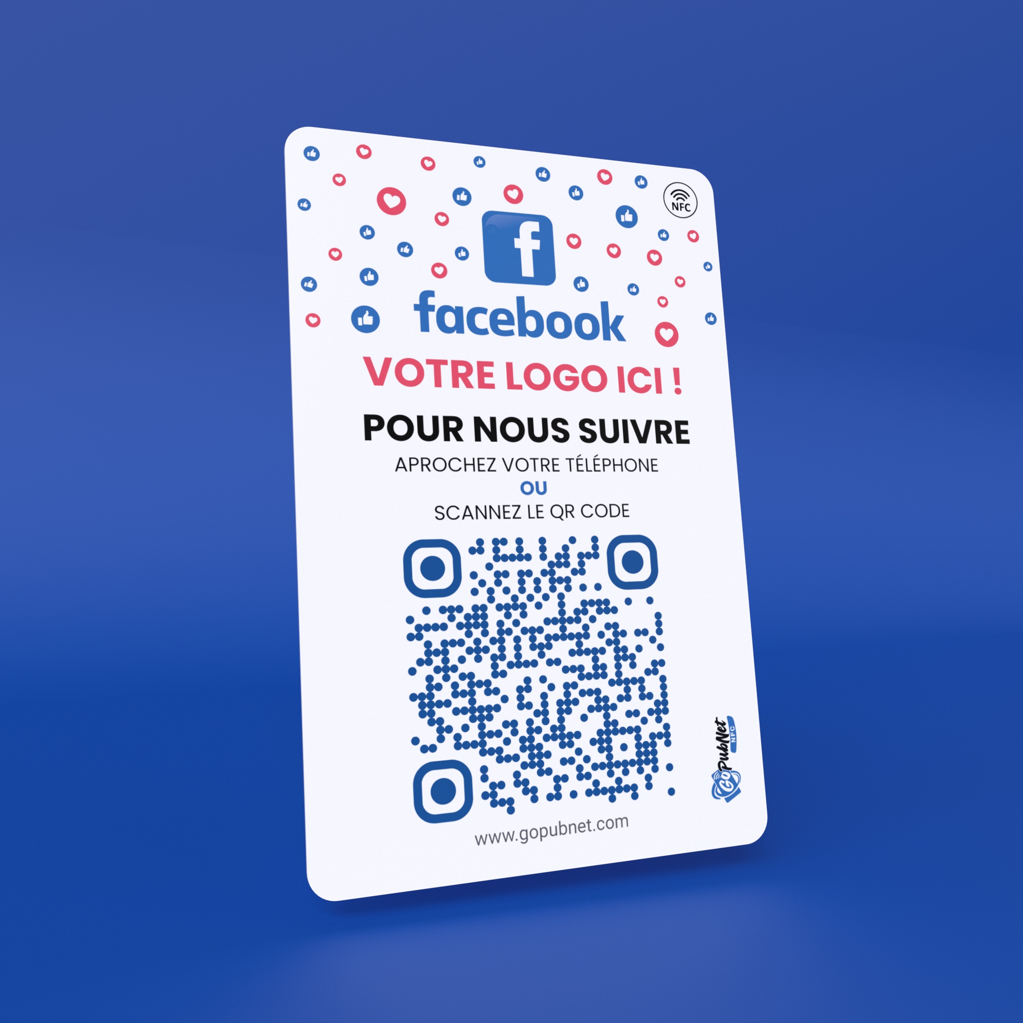 NFC Facebook Review Cards