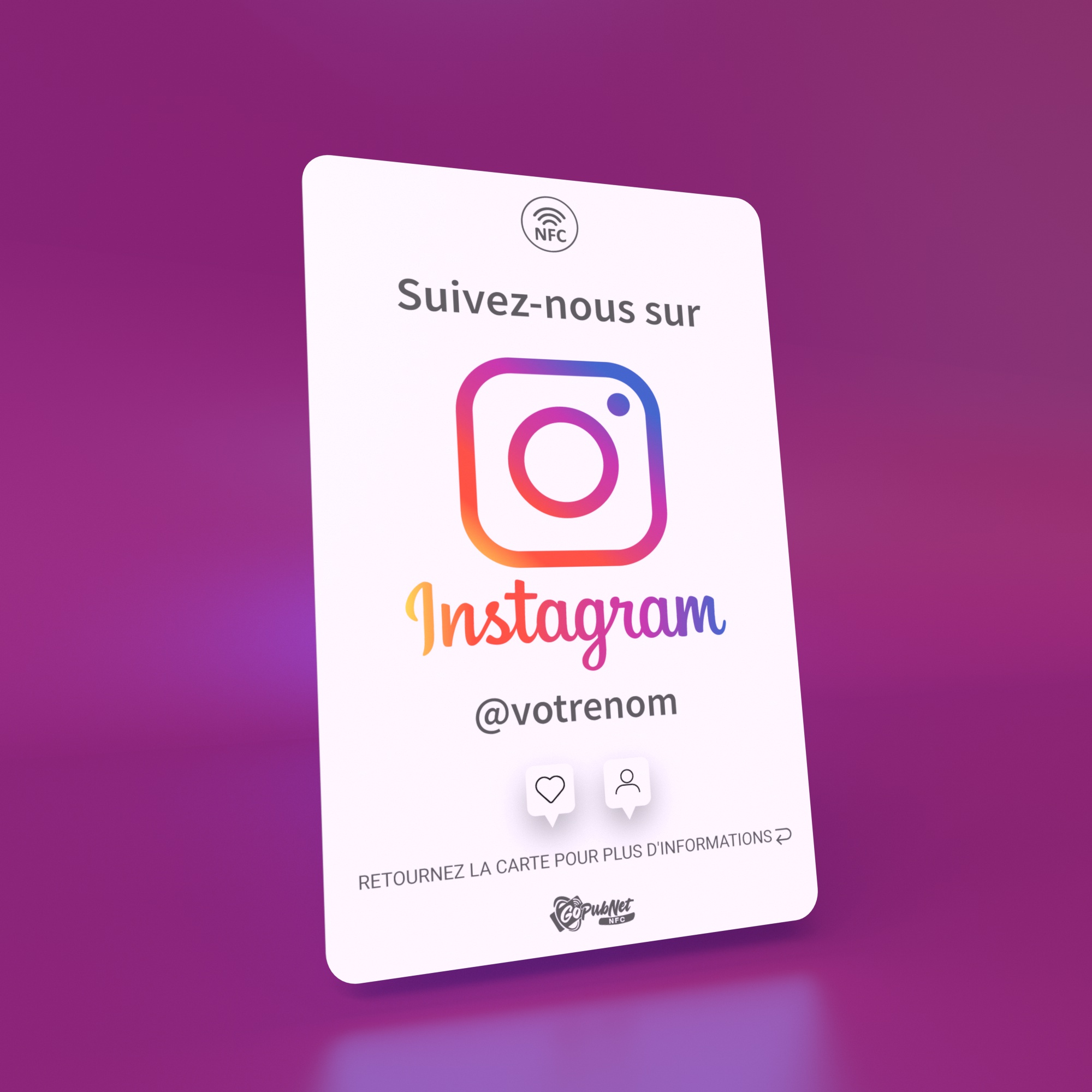 NFC Instagram Review Cards