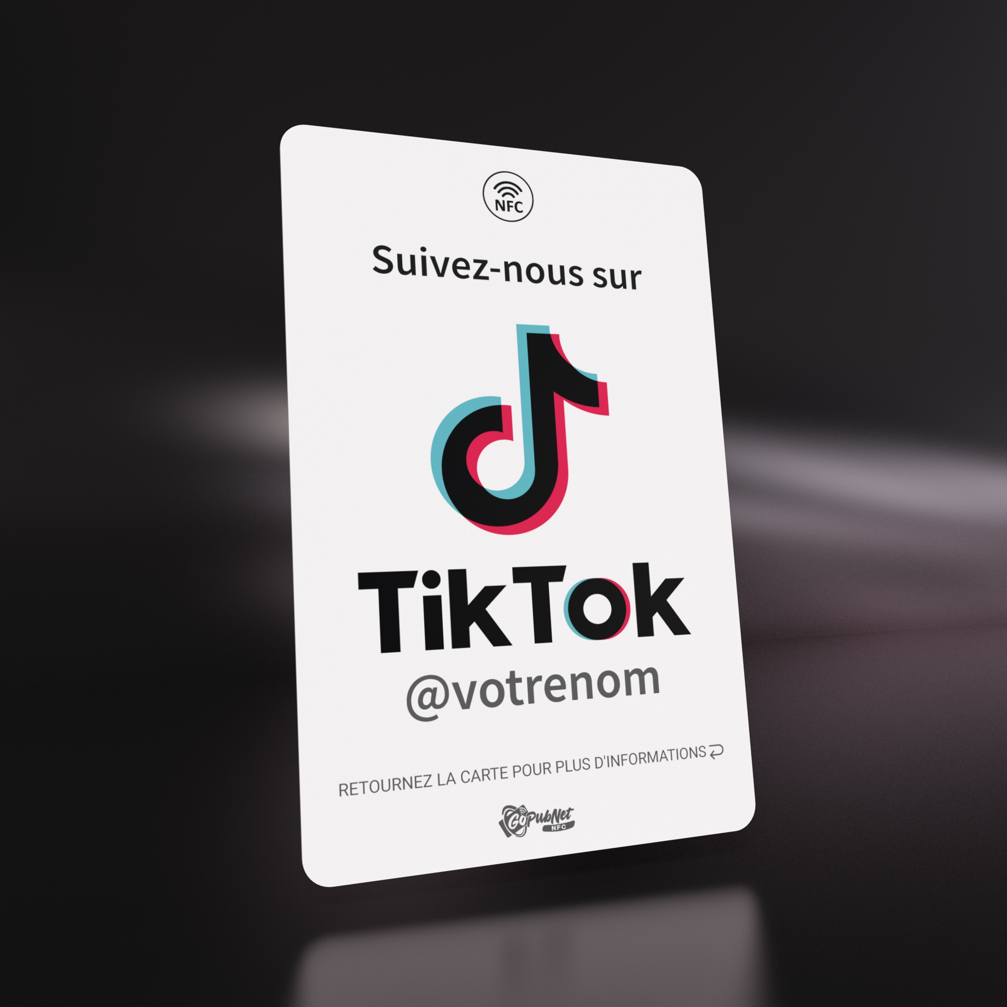 NFC Tiktok Review Cards