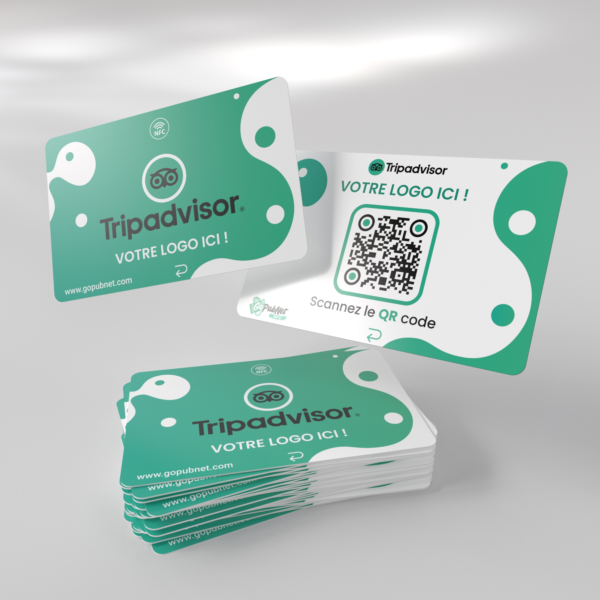 NFC Tripadvisor Review Cards