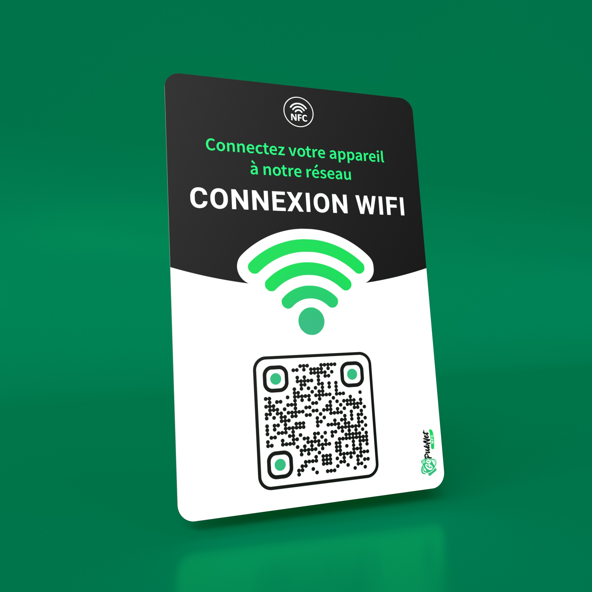 NFC WiFi Review Cards